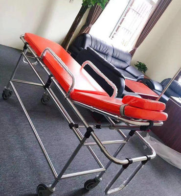 High-Strength Aluminum Alloy Anti-Ferrous Portable Stretcher, Rugged & Lightweight Medical Equipment for Patient Transfer in Magnet-Sensitive Zones