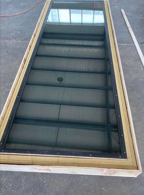 Customizable RF Shielded Windows with 1.5m X 1.2m Visible Window Size and Brass Mesh Painted Black for Acoustically Insulated MRI Rooms