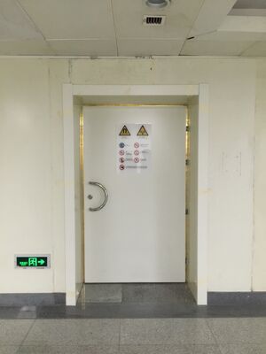Doors Handle RF Shielded Doors Swing Door 1200mm Standard Width Shielding Solutions for MRI room