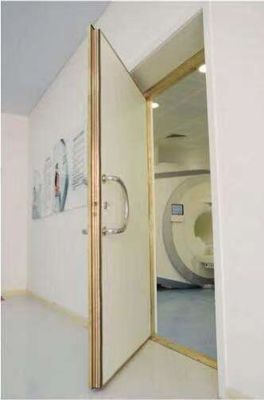 Electromagnetic Rf Shielded Doors Galvanized Steel Single Knife