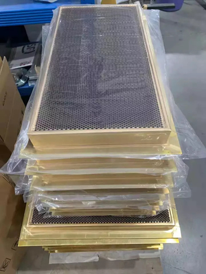 Rf 새장 차폐성 벌집형 도파관 환기 300 Ｘ 300 밀리미터 패널