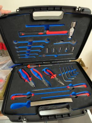 26Pcs 비 자석 전문 도구 키트 안티 슬리드 손잡이, 민감한 구성 요소의 정밀 처리를위한 휴대용 도구 상자