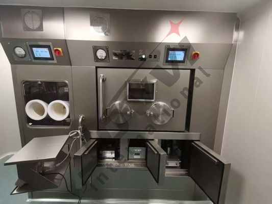 AI 제어 핵 방사선 핫 셀 (UV-오존 제염 시스템 통합)