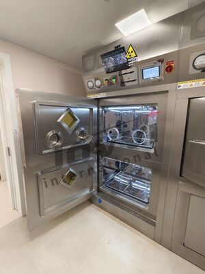 방사성물질의 안전한 취급을 위한 부정적인 압력 환기를 갖춘 고보호 핵 방사선 열전지