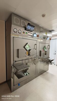 자외선 및 오존 소독 방법 I131 방사성 물질 안전 취급을 위한 A급 차폐 작업 공간