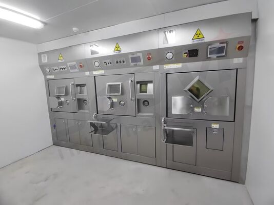 안전 핵 방사선 핫셀 중차폐 인클로저