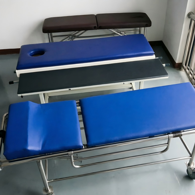 strength Aluminum Alloy Non Magnetic Stretcher Including 4 Swivel Wheels Brakes and Full Surround Rubber Bumper for Durable Medical