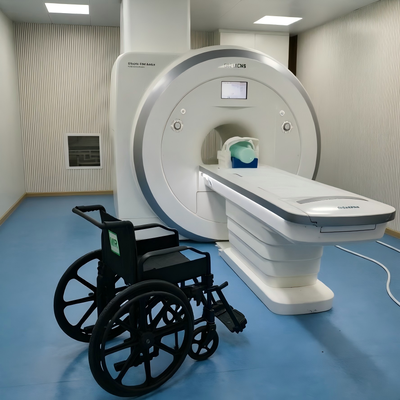 알루미늄 합금 프레임과 조절 가능한 발받침을 가진 3.0T MRI 룸을 위한 비 자석 휠체어