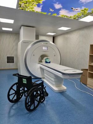 Manual Locking Brakes Used for MRI Room Fixed Backrest Type Hospital Equipment Cart Designed to Enhance MRI Room Operations