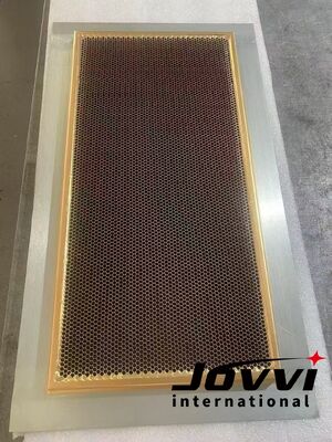 셀 크기 2mm, 3mm, 4mm, 5mm의 허니콤 웨이브가이드 에어 벤트 공기 통풍 및 EMI 차폐 성능 처리