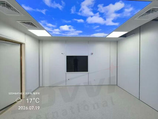 MRI 파라데이 케이지 보호실 보호 효과 10-130mhz