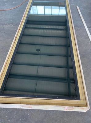 2.4m X 0.9m EMI RF Shielded Windows Shielding Black Brass 20MHz
