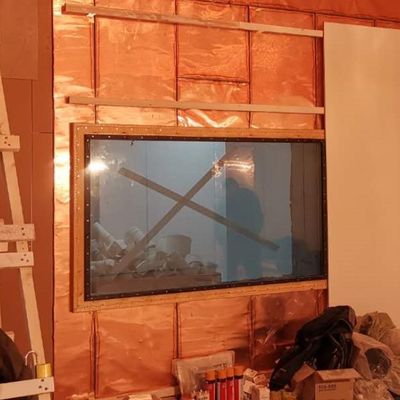 1200*900mm RF 보호 창문 100 dB 보호 효과 및 알루미늄 또는 스테인리스 스틸 프레임