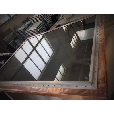 10-130MHz 주파수 범위 1200*900mm 크기 및 최대 100DB 차폐 효과를 갖춘 RF 차폐 창