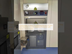 장시간 착용하기 편리하고 안전 폐쇄 시스템으로 조절 가능한 핵 방사선 보호