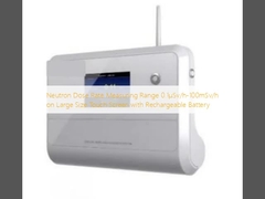 중성자 복용량 측정 범위 0.1μSv/h-100mSv/h 재충전 배터리를 갖춘 대형 터치 스크린